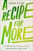 Book cover for "A recipe for more"