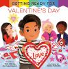 Book cover for "Getting ready for Valentine's Day".