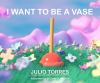 Book cover for "I want to be a vase"