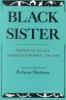 Book cover for "Black sister"