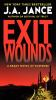 Book cover for "Exit wounds".