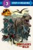 Book cover for "Dinosaurs in the wild!"