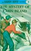 Book cover for "The mystery of Cabin Island".