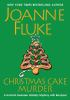 Book cover for "Christmas cake murder".