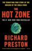 Book cover for "The hot zone"