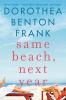 Book cover for "Same beach, next year".