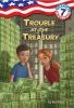 Book cover for "Trouble at the Treasury".