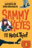 Book cover for "Sammy Keyes and the hotel thief".