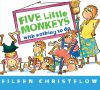 Book cover for "Five little monkeys with nothing to do".