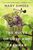 Book cover for "The rules of love and grammar"