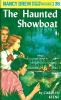 Book cover for "The haunted showboat".