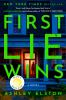 Book cover for "First lie wins".