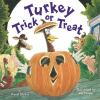 Book cover for "Turkey trick or treat".