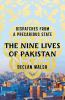 Book cover for "The nine lives of Pakistan"
