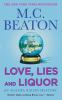 Book cover for "Love, lies and liquor".