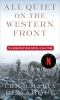 Book cover for "All quiet on the western front"