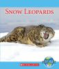 Book cover for "Snow leopards".
