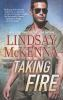 Book cover for "Taking fire".