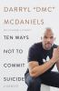 Book cover for "Ten ways not to commit suicide"
