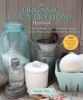 Book cover for "The organic country home handbook"