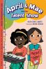 Book cover for "April & Mae and the talent show".