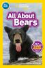Book cover for "All about bears".