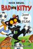 Book cover for "Bad Kitty joins the team".