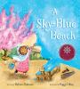 Book cover for "A sky-blue bench"