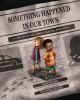 Book cover for "Something happened in our town"