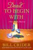 Book cover for "Dead, to begin with".