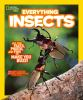 Book cover for "Everything insects".