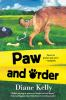 Book cover for "Paw and order".