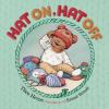 Book cover for "Hat on, hat off"