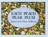 Book cover for "Each peach pear plum"