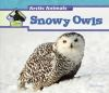 Book cover for "Snowy owls".