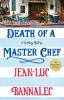 Book cover for "Death of a master chef".