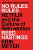 Book cover for "No rules rules"
