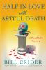 Book cover for "Half in love with artful death".