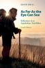 Book cover for "As far as the eye can see"