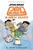 Book cover for "A new class".
