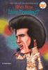 Book cover for "Who was Elvis Presley?".