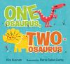 Book cover for "One-osaurus, two-osaurus"