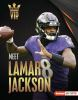 Book cover for "Meet Lamar Jackson"