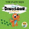 Book cover for "There's a dinosaur in your book".