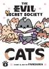 Book cover for "The evil secret society of cats".