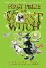 Book cover for "First prize for the worst witch".
