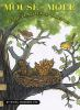 Book cover for "Mouse and Mole, fine feathered friends".
