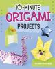 Book cover for "10-minute origami projects"