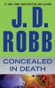 Book cover for "Concealed in death".