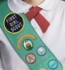 Book cover for "First Girl Scout"